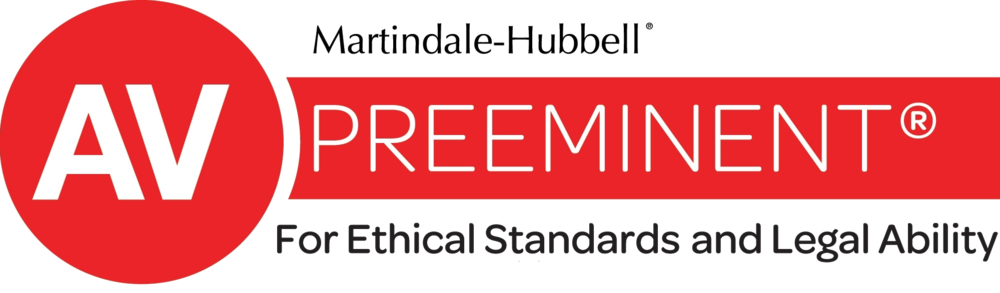 AV Preeminent rating — Martindale-Hubbell 2025